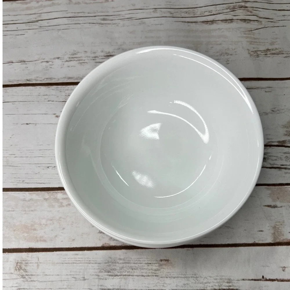 Corelle Bowls Winter Frost White Vitrelle Glass Small Soup Cereal Set of 4 5.25